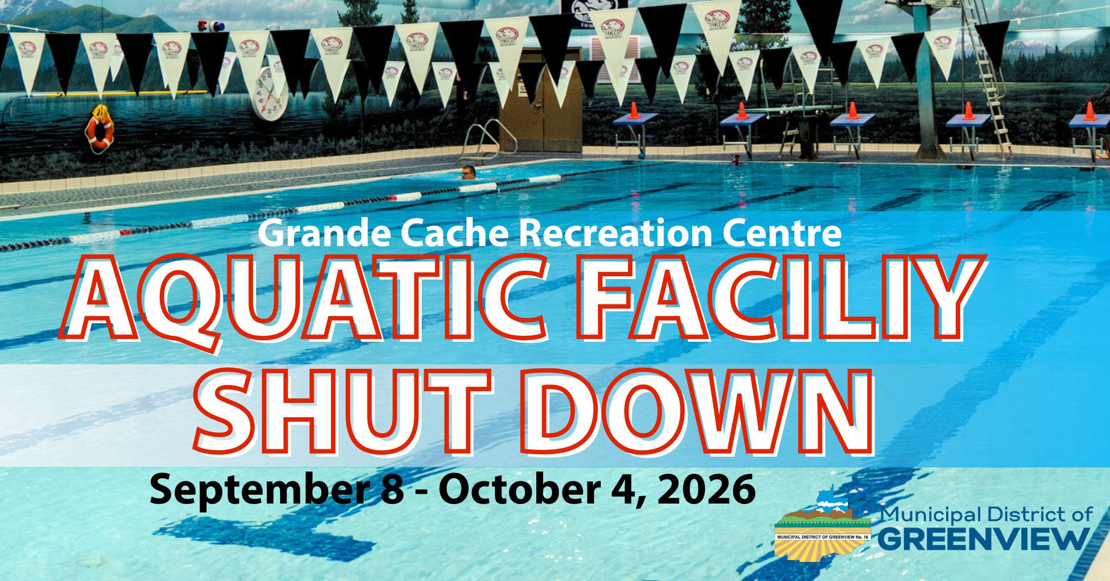 Grande Cache Recreation Centre – Aquatic Centre Notice